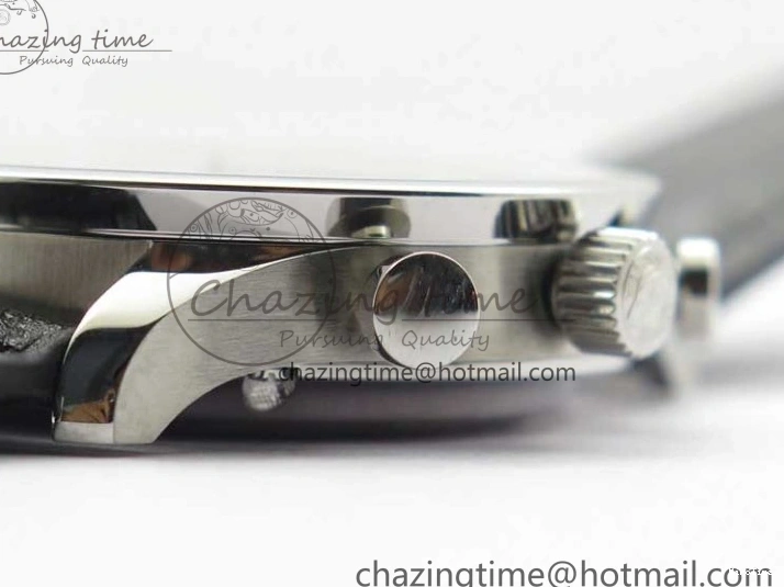 MIROTIME 0410 Elegant Portuguese IW371615 ZF 1:1 Best Edition SS Green Dial on Black Leather Strap A96355 V 7081